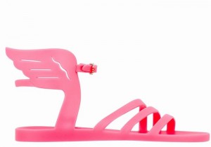 Women Ancient Greek Sandals Ikaria Ankle Strap Sandals Rose Pink | QFI5479QA