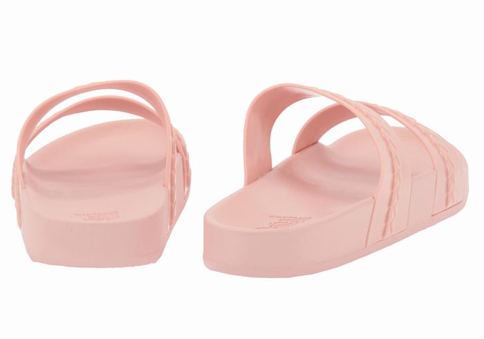 Women Ancient Greek Sandals Meli Slide Sandals Pink | ZUP392PD